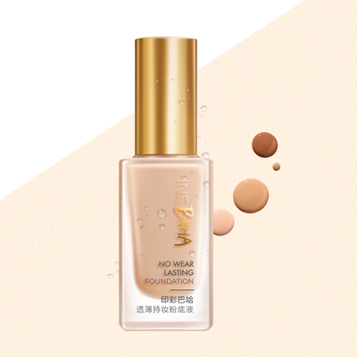 J9集团国际站印彩巴哈透薄持妆粉底液-柔雾型/柔润型